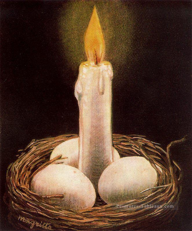 想像力豊かな能力 ルネ・マグリット 1948年油絵